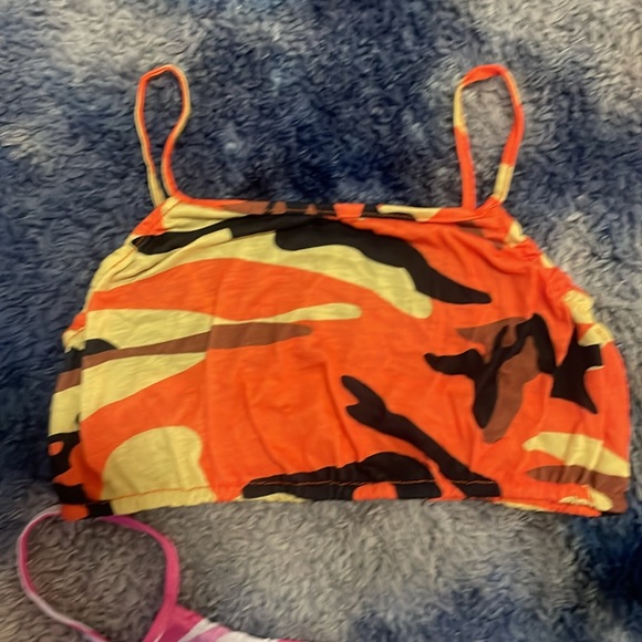 🇺🇸 3pk camo bralette sports bra M - Picture 3 of 7